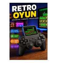 S10 Gamepad 520 Klasik Retro Oyunlu TV Bağlantılı Atari Konsolu