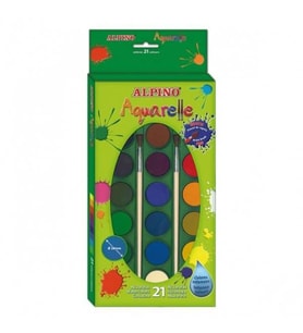 Alpino Aquarelle Sulu Boya 21 Renk 