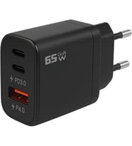 65W GaN Type-C + USB-A Hizli Sarj Adaptörü