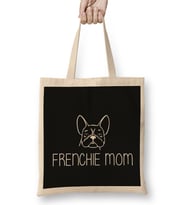 Frenchie Mom French Bulldog Bez Çanta Uzun Saplı
