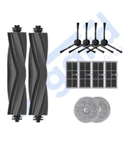 DREAME X30PRO-L10S PRO ULTRA-X30 ULTRA UYUMLU 2 Ana Fırça 4 Yan Fırça 4 Filtre 2 Mop