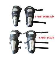 Motosiklet Dizlik Ve Dirseklik 4 Lü Set