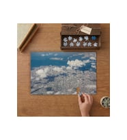 Gökyzünden Şehir Manzarası Tasarımı 240 parça Ahşap Puzzle Ahşap Kutuda MP06846