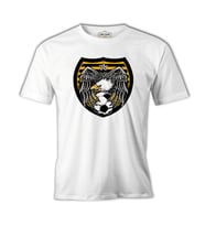 Futbol - Top Pençe Kartal Beyaz Erkek Tshirt
