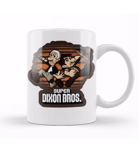 The Walking Dead Super Dixon Bros Kupa Bardak Porselen