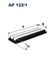FILTRON AP1221 Hava Filtresi 28113B9000