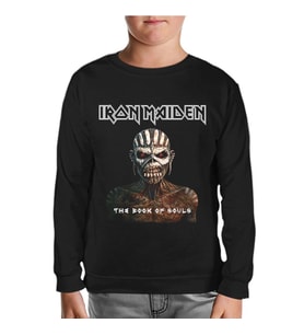 Iron Maiden - The Book of Souls Siyah Çocuk Sweatshirt