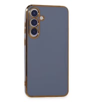 Durukar® Samsung Galaxy S24 Plus Kılıf Volet Silikon - Mavi