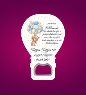 Kişiye ÖzelSünnet İçin Nazar Duası Açacak Magnet