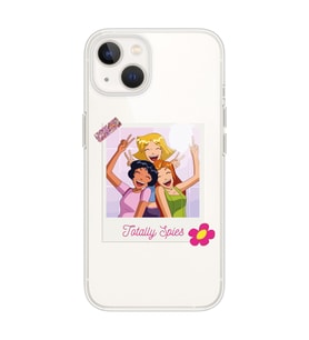 Iphone 14 Plus Uyumlu Totally Spies Tasarımlı Şeffaf Telefon Kılıfı