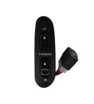 Hyundai H100 için Çiftli Cam Açma Düğmesi-Sol Elektrikli (Beyaz)