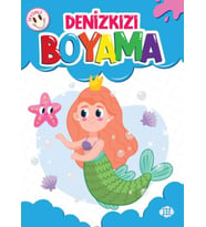 Sevimli Denizkızı Boyama