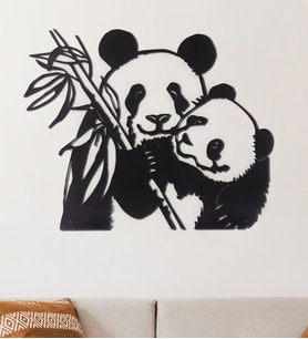 Gowpenart Panda Ev&Ofis Metal Duvar Tablosu