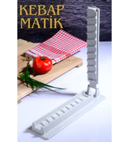 Kebapmatik Adana Urfa Kebap Kalıbı Aparatı Pratik Hızlı Kebap Makinesi