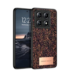 Onegif Xiaomi Mi 14T Pro Bright Simli Kapak - Derin Mor