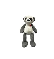 Halley Oyuncak Uzun Bacaklı Panda Peluş 30 Cm (Gri)