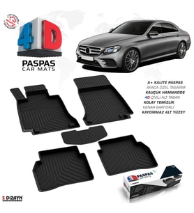 Mercedes E Serisi W213 4D Havuzlu Paspas 2016-2020 A+ Kalite