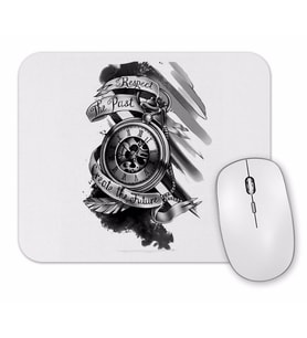 Tempo Longo Vida Curta Mouse Pad.jpg