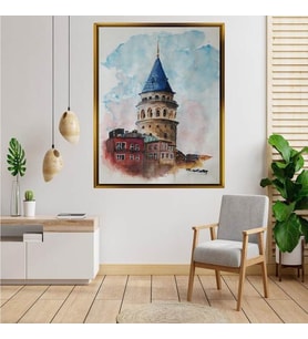 Altın  Çerçeveli tablo ss1261