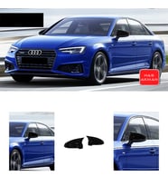 Audi A4 B9 Batman Yarasa Ayna Kapağı Piano Black 2016 2017 2018 2019 2020 2021