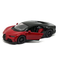 Kinsmart Bugatti Chiron Çek Bırak Diecast Model Araba (Kırmızı)
