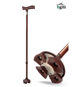 Bronz Akıllı Baston- Asa- Yüksek Kalite Denge Bastonu Kahverengi/Bronz Vakumlu Denge Çubuğu