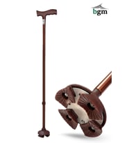 Bronz Akıllı Baston- Asa- Yüksek Kalite Denge Bastonu Kahverengi/Bronz Vakumlu Denge Çubuğu