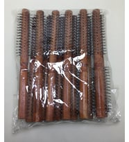RD-557 Koyu Ahşap Renk Saç Fırçası Tarak