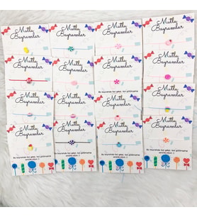 5 Adet Mutlu Bayram Bilekliği /Bayram Hediyesi