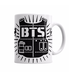 Bts Kore Müzik Kupa Bardak Porselen