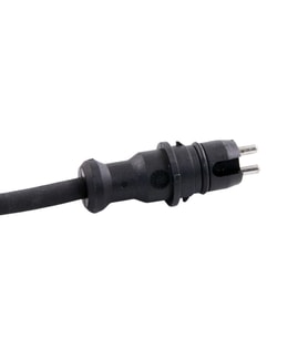 Erkek Abs Soketi 2 Pin Kablolu