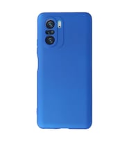 Xiaomi Poco F3 Kılıf First Silikon - Mavi