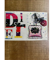 14X23 CM ÜTÜ İLE YAPIŞAN DİER PARFÜM TAZILI TRANSFER BASKI ARMA