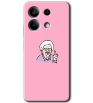Xiaomi Redmi Note 13 5G Kılıf HD Desen Baskılı Kılıf - Bad Grandmother