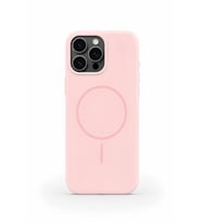 iPhone 16 Pro Max Mag Core Akıllı MagSafe Animasyonlu Silikon Kılıf Açık Pembe
