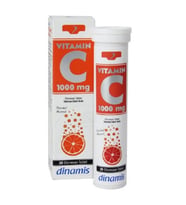 Dinamis Vitamin C 1000 mg 20 Efervesan Tablet