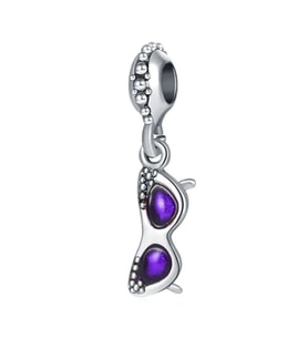 Nur Silver Gözlük Gümüş Charm NUR-BL00325