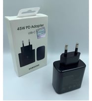 Samsung 45W ŞARJ ADAPTÖR S22 Ultra/S22 Plus/Tab S8/Tab S8 Ultra/Tab S8 Ultra/Tab S8 Plus/Tab S7/Tab S7 FE/Tab S7 Plus Phonillico® ile uyumlu 45W Hızlı Şarj TR GARANTİ