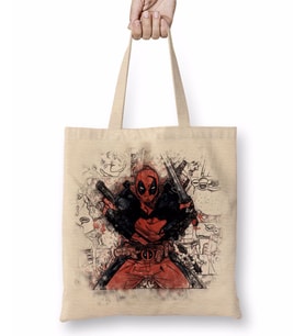 Deadpool Marvel Franciss Bez Çanta Uzun Saplı