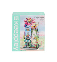 KP28016 Keeppley City Corner - Greenness Flower Shop - Çiçekçi 356 Parça Yapım Seti