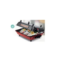 İnova Camlı Elektrikli Izgara Barbekü Emaye Gövdeli-Tepsili IB-320022
