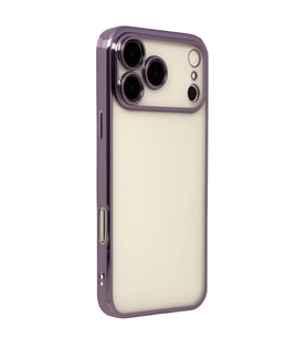 Apple İphone 17 Pro Max Razer Lensli Silikon - Mor