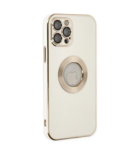 iPhone 12 Pro Max Kılıf Store Silikon - Beyaz