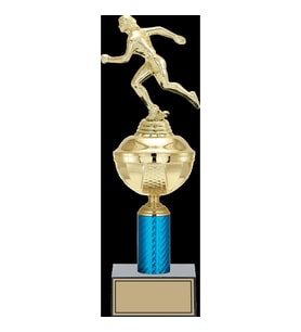 ODAK KUPA - Figürlü Kupalar - Atletizm Kadın Figürlü Kupalar FG-051 C - 38 cm