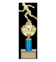 ODAK KUPA - Figürlü Kupalar - Atletizm Kadın Figürlü Kupalar FG-051 C - 38 cm