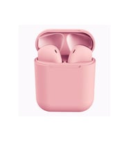 Inpods 12 TWS Stereo Kablosuz Kulaklık HD Mini Akıllı Bluetooth Kablosuz Pembe