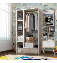 Kenzlife giysi dolabı mengühan 175*90*40 crd gardırop 1 çekmeceli