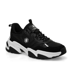 Lumberjack Joao 4Pr Erkek Siyah Sneaker Ayakkabı
