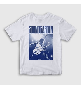 Presmono Unisex Çocuk Beyaz Chris Cornell Rock Soundgarden T-Shirt 542158tt