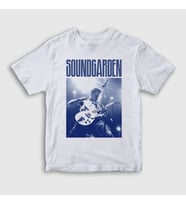 Presmono Unisex Çocuk Beyaz Chris Cornell Rock Soundgarden T-Shirt 542158tt